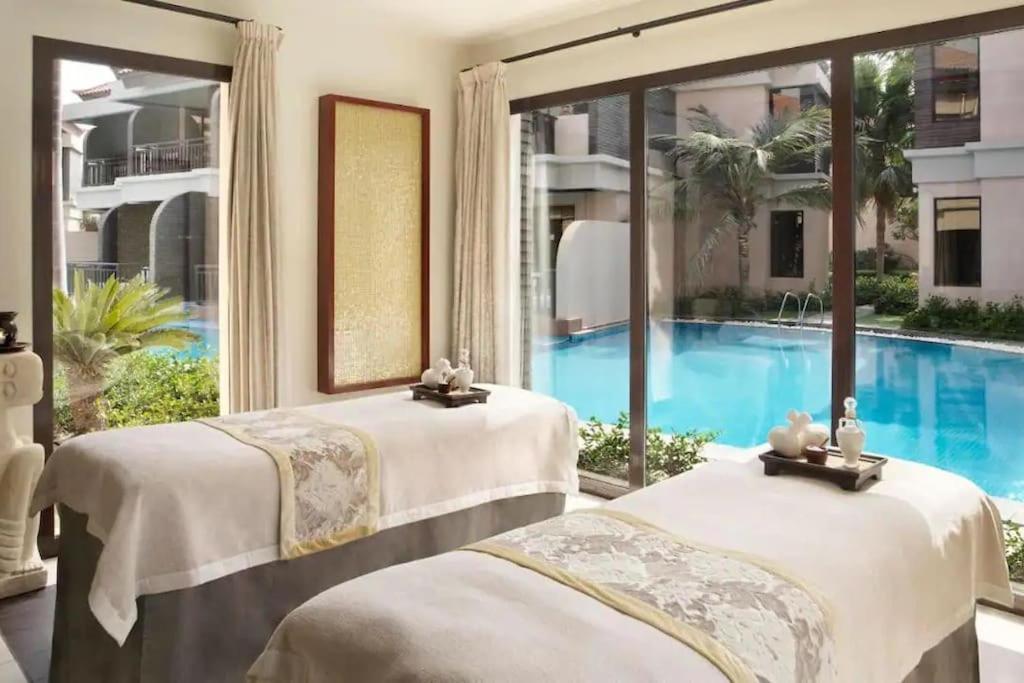 Marvelous Private Beach Apartment In Palm Dubai Within Anantara 5 Star Resort Екстер'єр фото