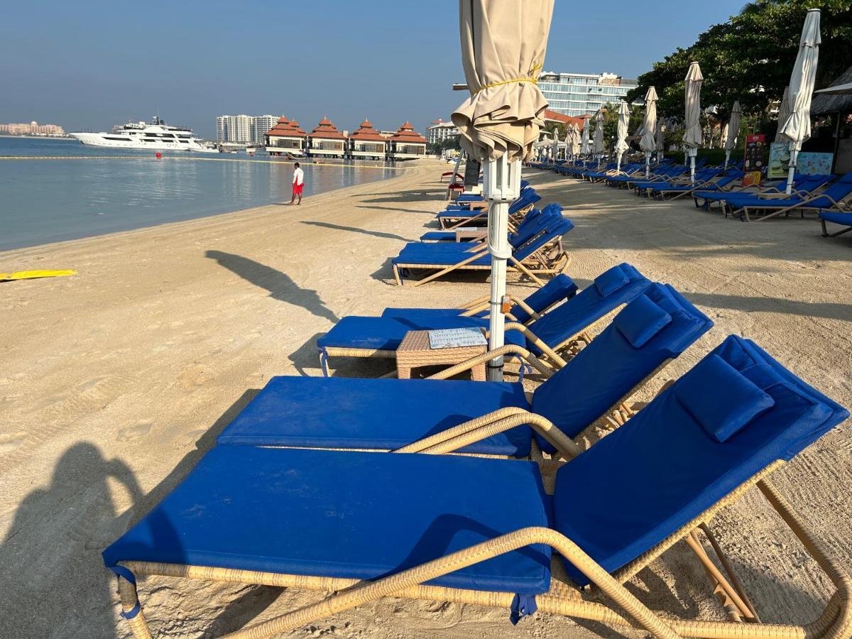 Marvelous Private Beach Apartment In Palm Dubai Within Anantara 5 Star Resort Екстер'єр фото